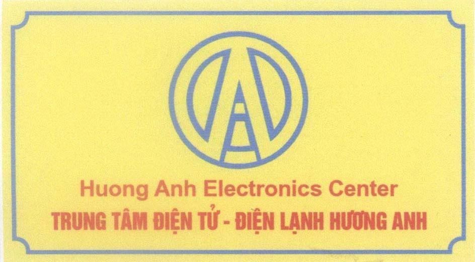 Mẫu nhãn hiệu H A Huong Anh Electronics Center Trung Tâm Điện Tử - Điện Lạnh Hương Anh