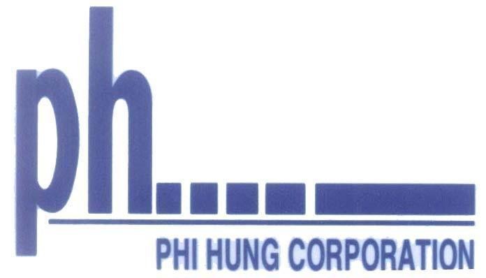 Mẫu nhãn hiệu ph PHI HUNG CORPORATION