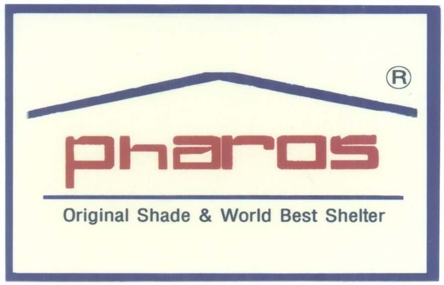 Mẫu nhãn hiệu Pharos Original Shade & World Best Shelter