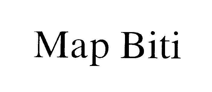 Mẫu nhãn hiệu Map Biti