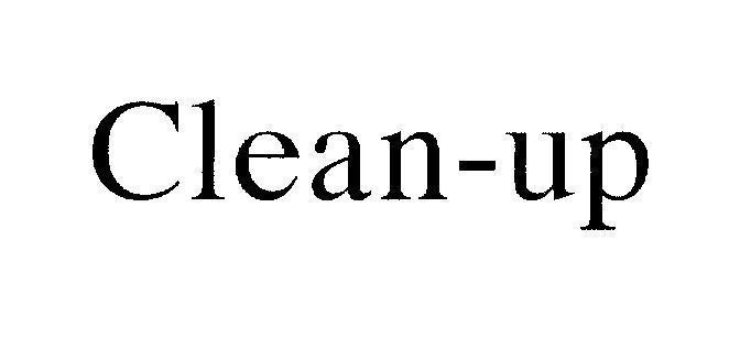 Mẫu nhãn hiệu Clean-up