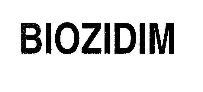 Mẫu nhãn hiệu BIOZIDIM