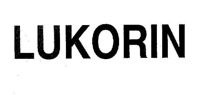 Mẫu nhãn hiệu LUKORIN