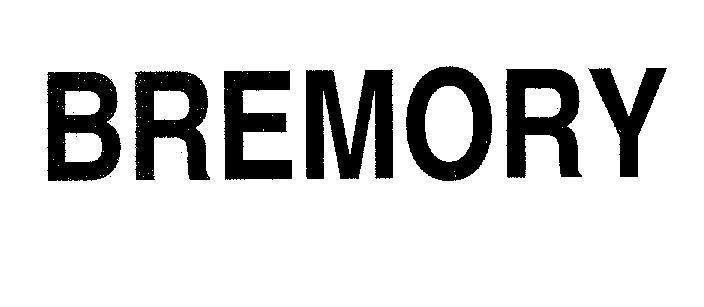 Mẫu nhãn hiệu BREMORY