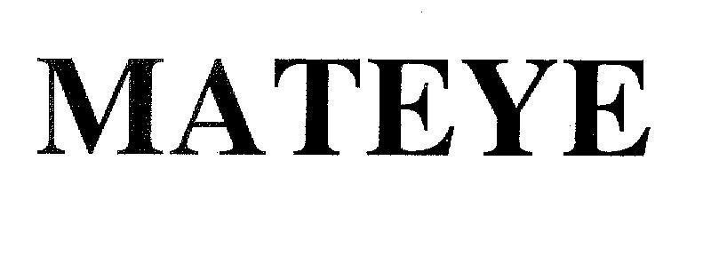 Mẫu nhãn hiệu MATEYE
