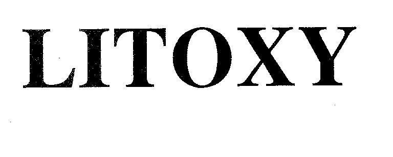 Mẫu nhãn hiệu LITOXY