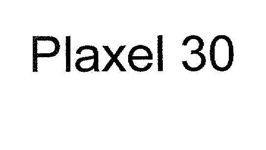 Mẫu nhãn hiệu Plaxel 30