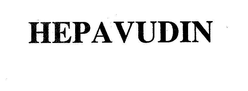 Mẫu nhãn hiệu HEPAVUDIN