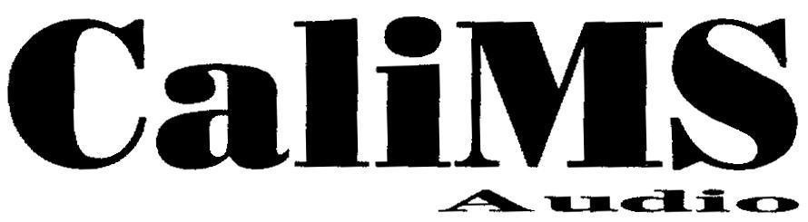 Mẫu nhãn hiệu CaliMS Audio