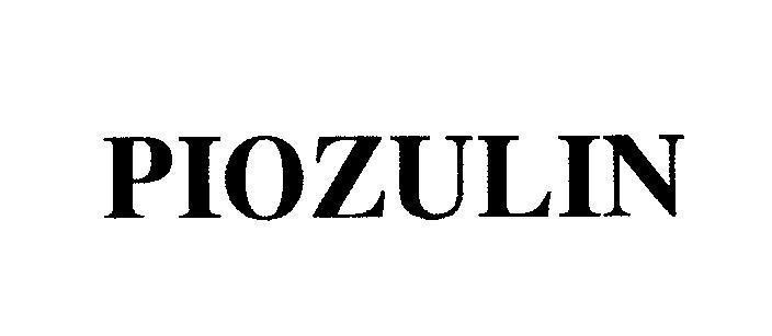 Mẫu nhãn hiệu PIOZULIN