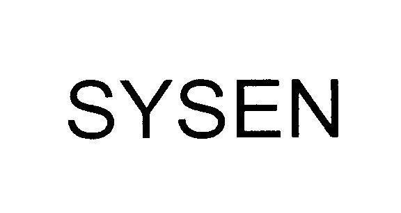 Mẫu nhãn hiệu SYSEN