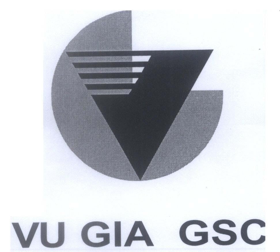 Mẫu nhãn hiệu VG VU GIA GSC