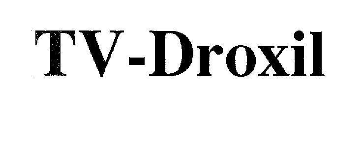 Mẫu nhãn hiệu TV - Droxil