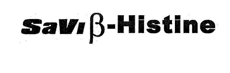 Mẫu nhãn hiệu SaVi [ký tự bê ta] - Histine
