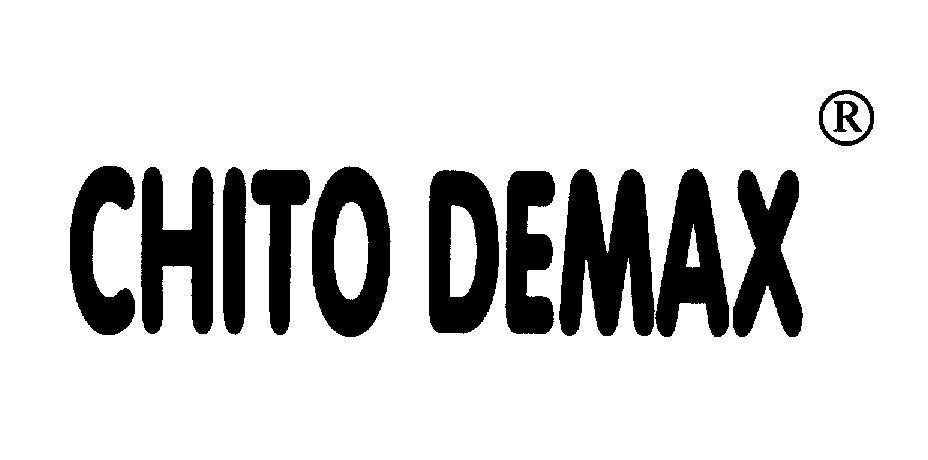Mẫu nhãn hiệu CHITO DEMAX