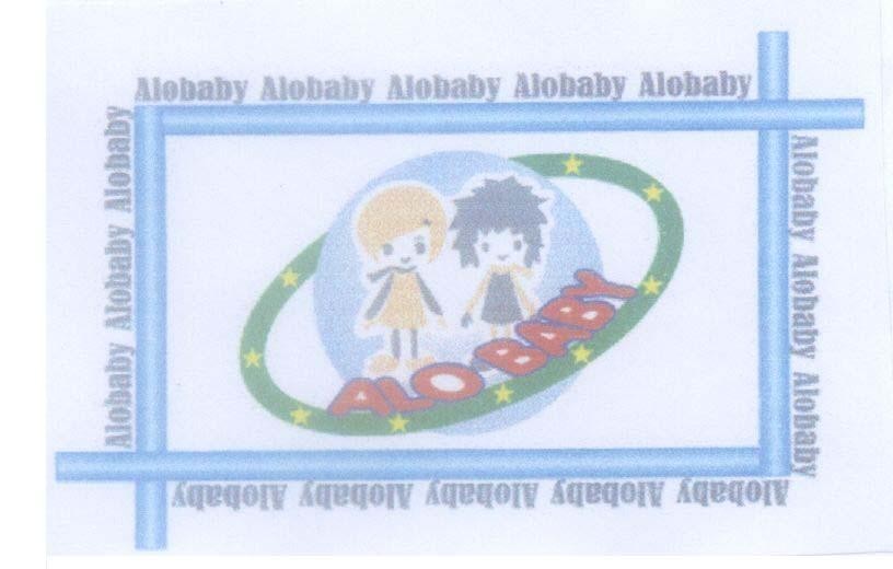 Mẫu nhãn hiệu ALO BABY Alobaby