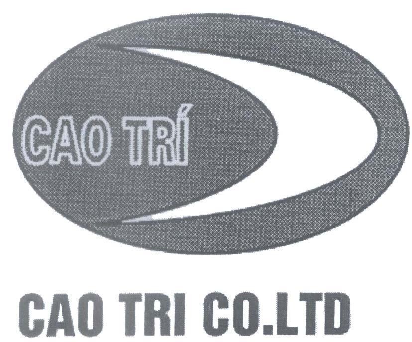 Mẫu nhãn hiệu Cao Trí CAO TRI CO.LTD