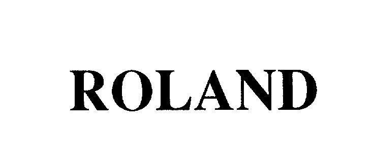 Mẫu nhãn hiệu ROLAND