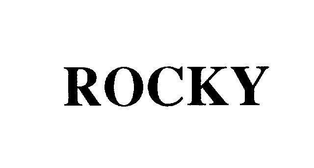 Mẫu nhãn hiệu ROCKY