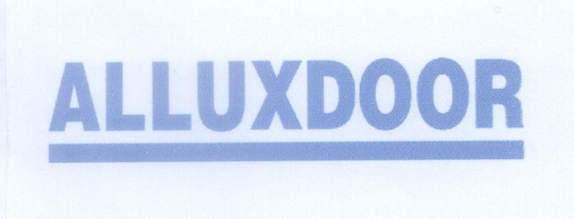 Mẫu nhãn hiệu ALLUXDOOR