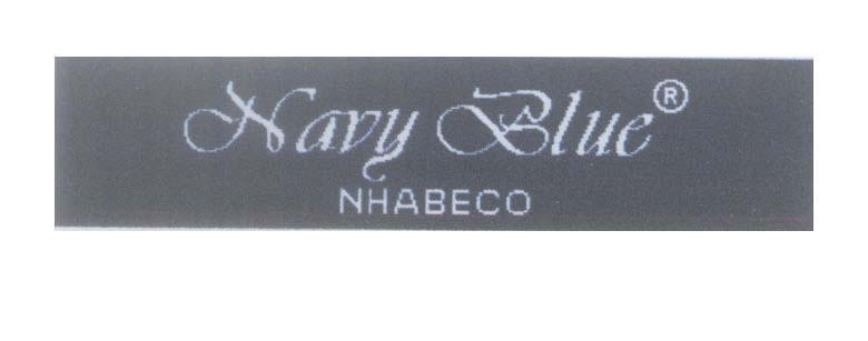 Mẫu nhãn hiệu Navy Blue NHABECO