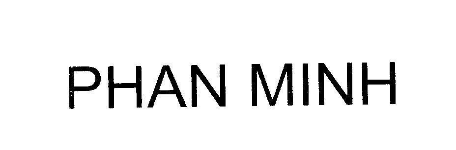 Mẫu nhãn hiệu PHAN MINH