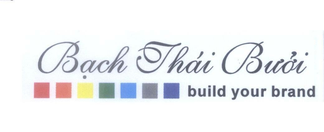 Mẫu nhãn hiệu Bạch Thái Bưởi build your brand