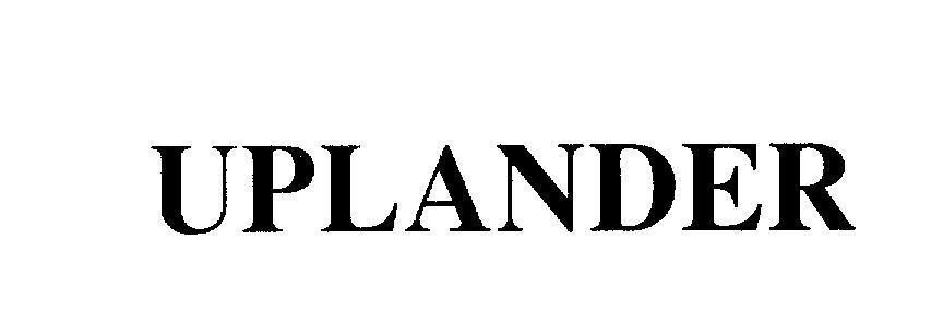 Mẫu nhãn hiệu UPLANDER