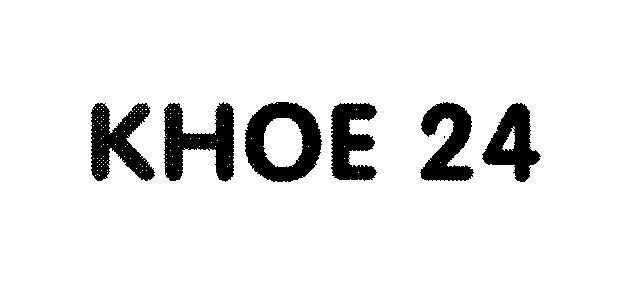Mẫu nhãn hiệu KHOE 24