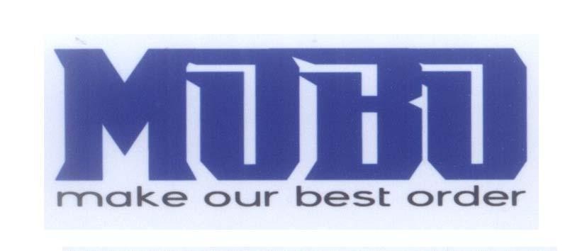 Mẫu nhãn hiệu MOBO make our best order