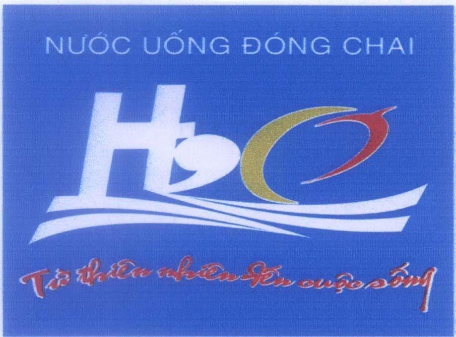 Mẫu nhãn hiệu H2O Nước Uống Đóng Chai Từ thiên nhiên đến cuộc sống