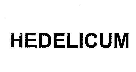 Mẫu nhãn hiệu HEDELICUM
