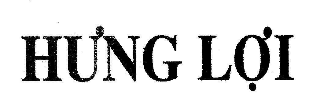 Mẫu nhãn hiệu Hưng Lợi