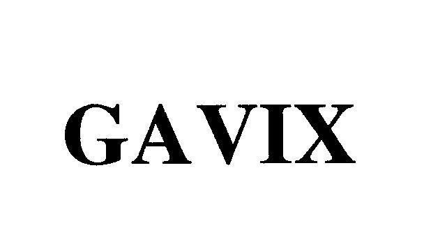 Mẫu nhãn hiệu GAVIX