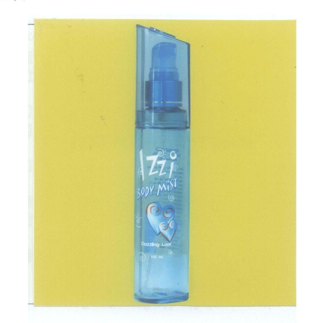 Mẫu nhãn hiệu IZZI BODY MIST Dazzling Love 100ml