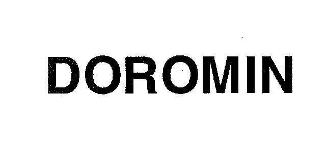 Mẫu nhãn hiệu DOROMIN