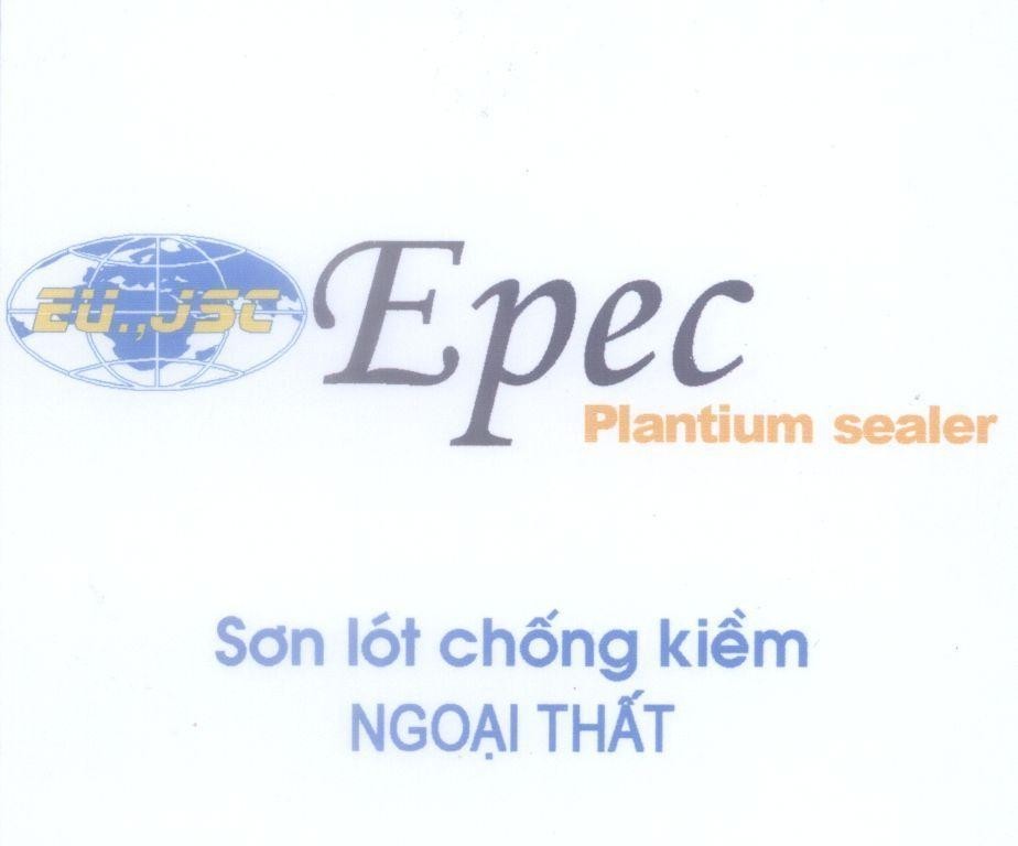 Mẫu nhãn hiệu EU.,JSC Epec Plantium sealer sơn lót chống kiềm ngoại thất