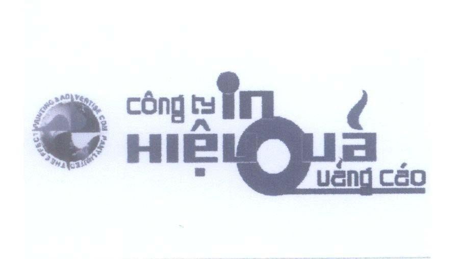 Mẫu nhãn hiệu Công Ty In Hiệu Quả Quảng Cáo THE EFFECT PRINTING & ADVERTISE COMPANY LIMITED