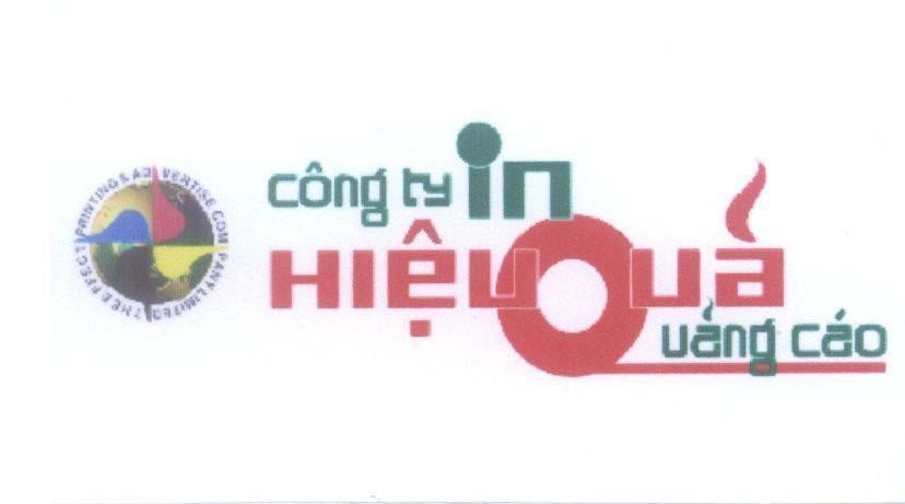 Mẫu nhãn hiệu Công Ty In Hiệu Quả Quảng Cáo THE EFFECT PRINTING & ADVERTISE COMPANY LIMITED
