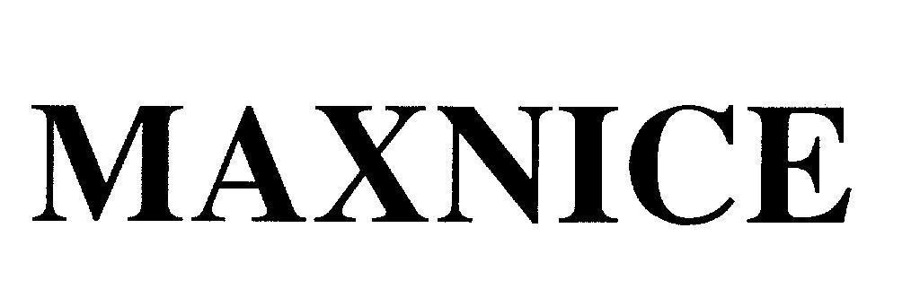 Mẫu nhãn hiệu MAXNICE