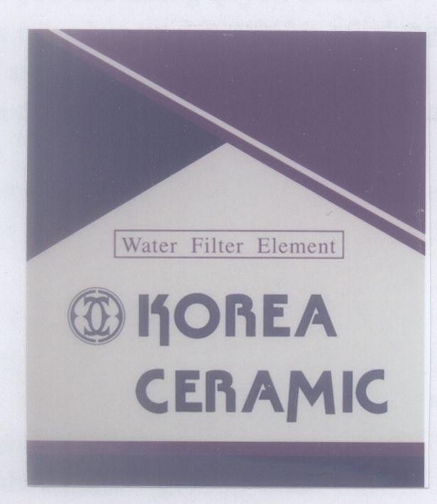 Mẫu nhãn hiệu C KOREA CERAMIC Water Filter Element