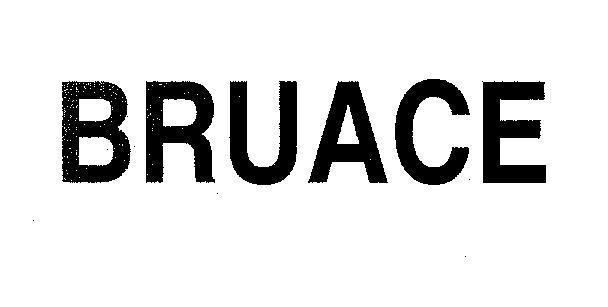 Mẫu nhãn hiệu BRUACE