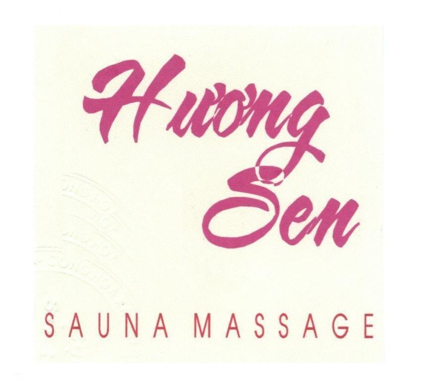 Mẫu nhãn hiệu Hương Sen SAUNA MASSAGE