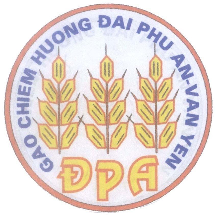 Mẫu nhãn hiệu ĐPA GAO CHIEM HUONG DAI PHU AN - VAN YEN