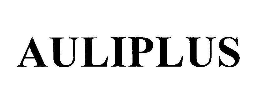 Mẫu nhãn hiệu AULIPLUS