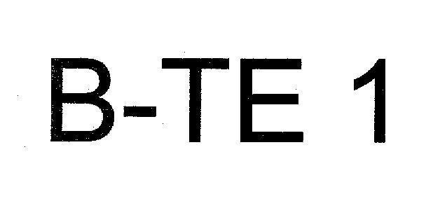 Mẫu nhãn hiệu B - TE 1