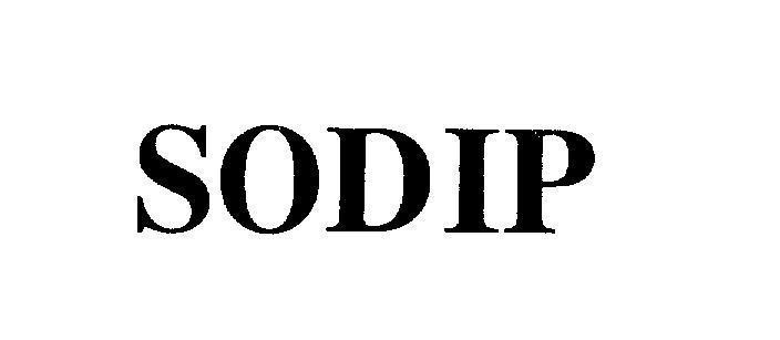 Mẫu nhãn hiệu SODIP