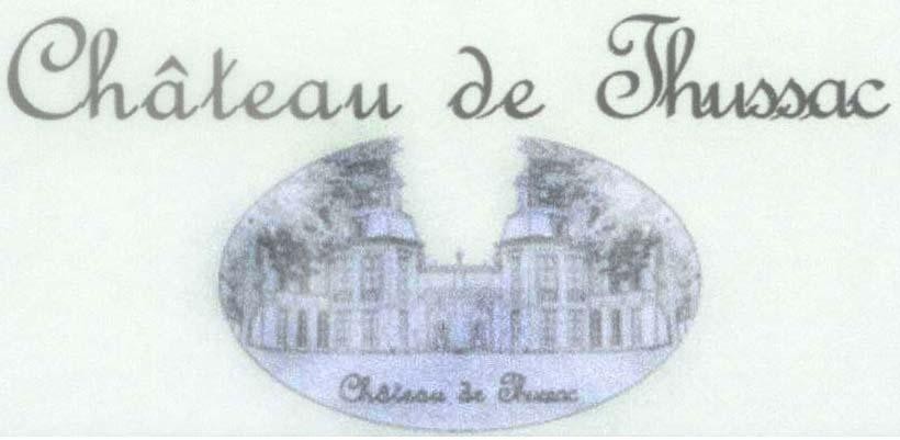 Mẫu nhãn hiệu Château de Thussac