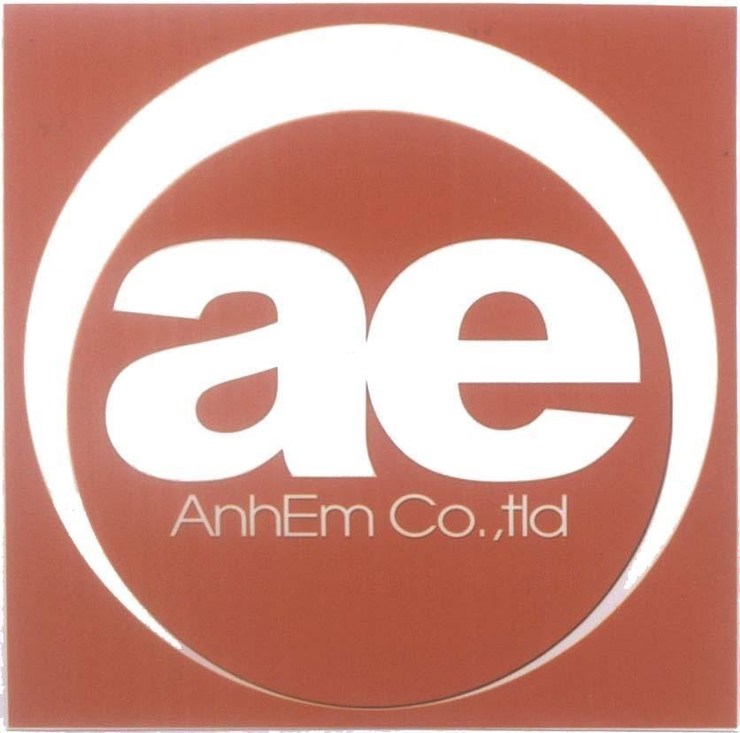 Mẫu nhãn hiệu ae AnhEm Co.,tld