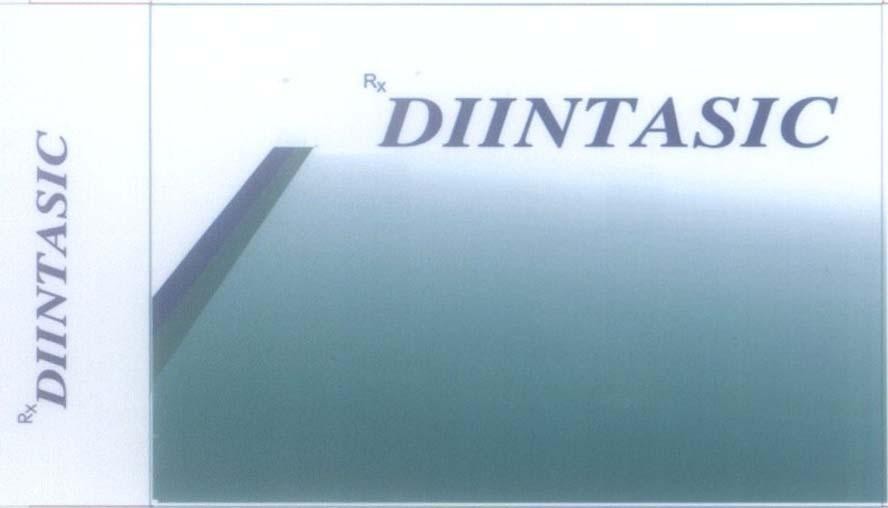 Mẫu nhãn hiệu DIINTASIC RX